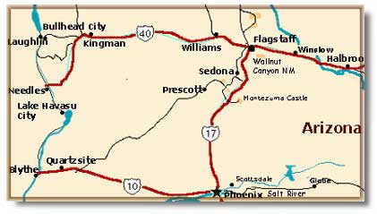 Map of area