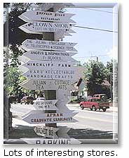 Julian, California is a quaint town with lots of interesting stores.