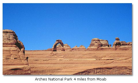 Arches near Moab Utal