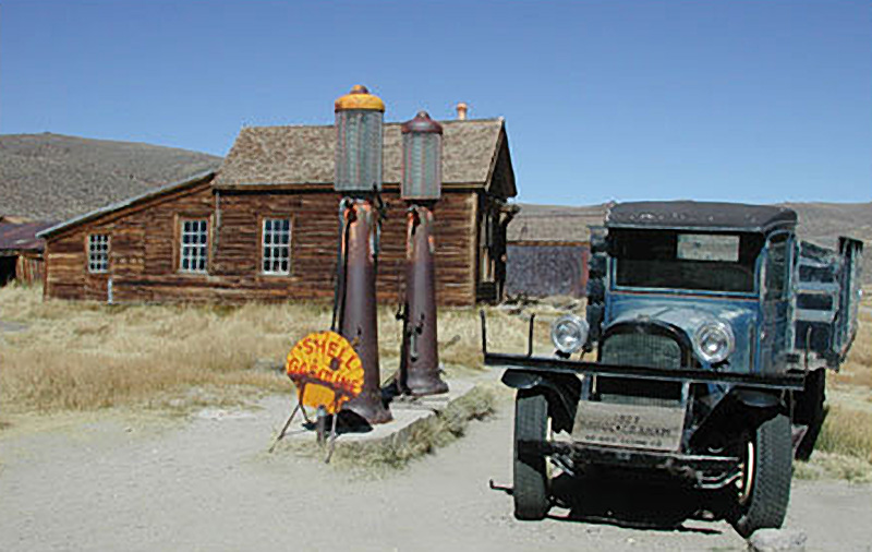 Bodie California Old Gas Station