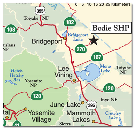 Bodie Map